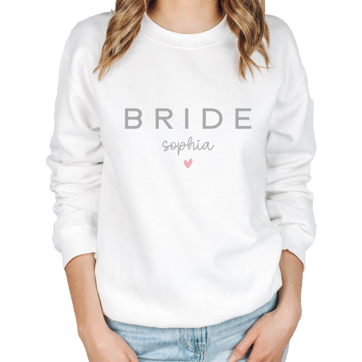 Bride & Bridesmaid Hoodies Bride Sweatshirts Personalized Brides