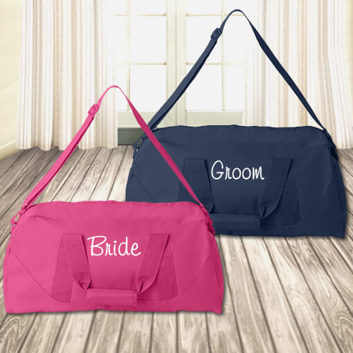 New Duffel Bag Sets Personalized Brides