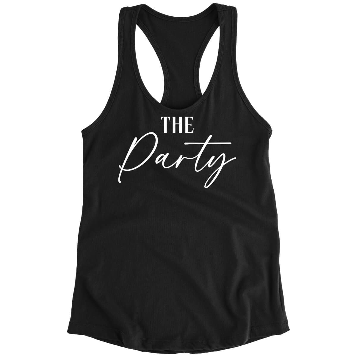 "The Party" Bachelorette Tank Top Personalized Brides