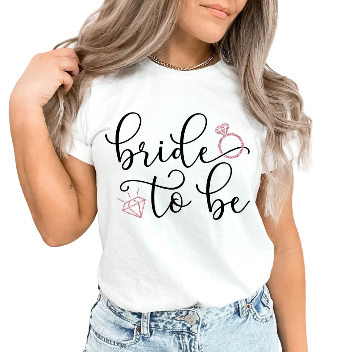 "Bride to be" TShirt Personalized Brides