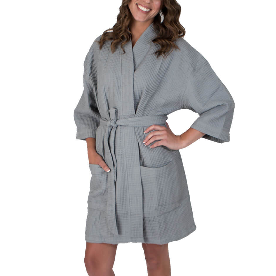 Waffle Robe Blank Personalized Brides