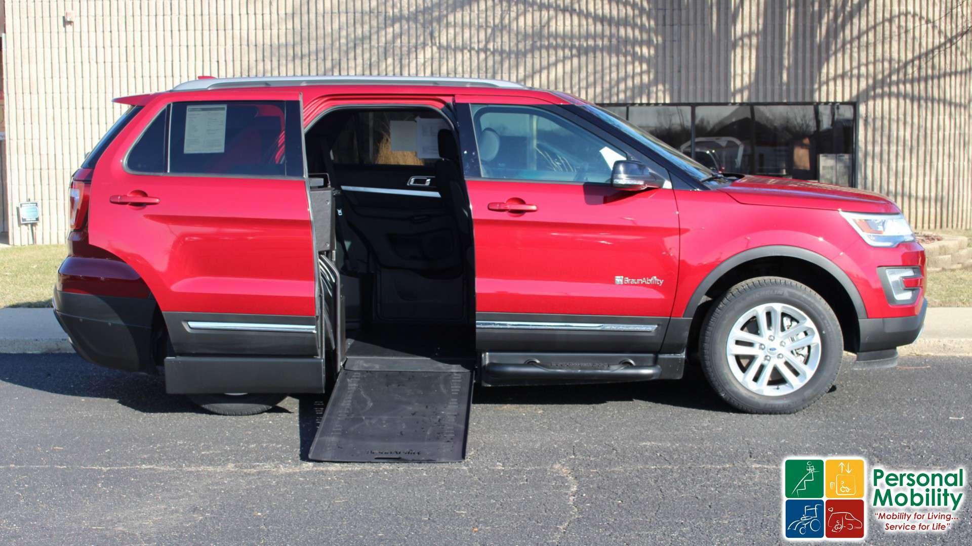 2017 Ford Explorer Stock HGA77579 Wheelchair Van For Sale Personal Mobility