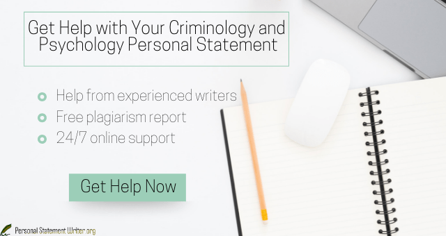 Best Criminology and Psychology Personal Statement Help