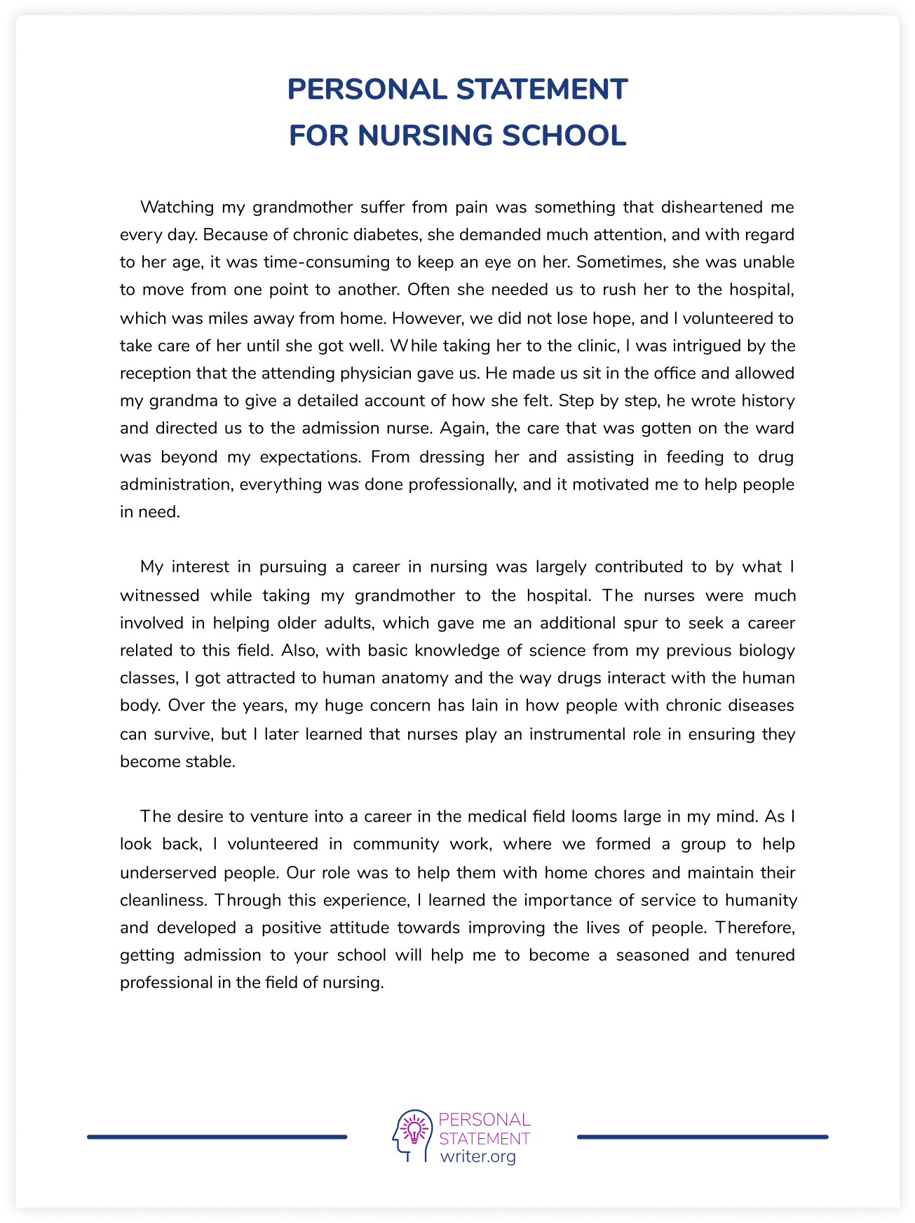 Professional Help With Personal Statement From Our Experts