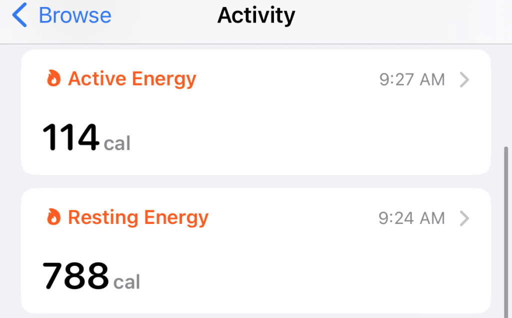 Active Vs Total Calories on Apple Watch and Fitness Trackers