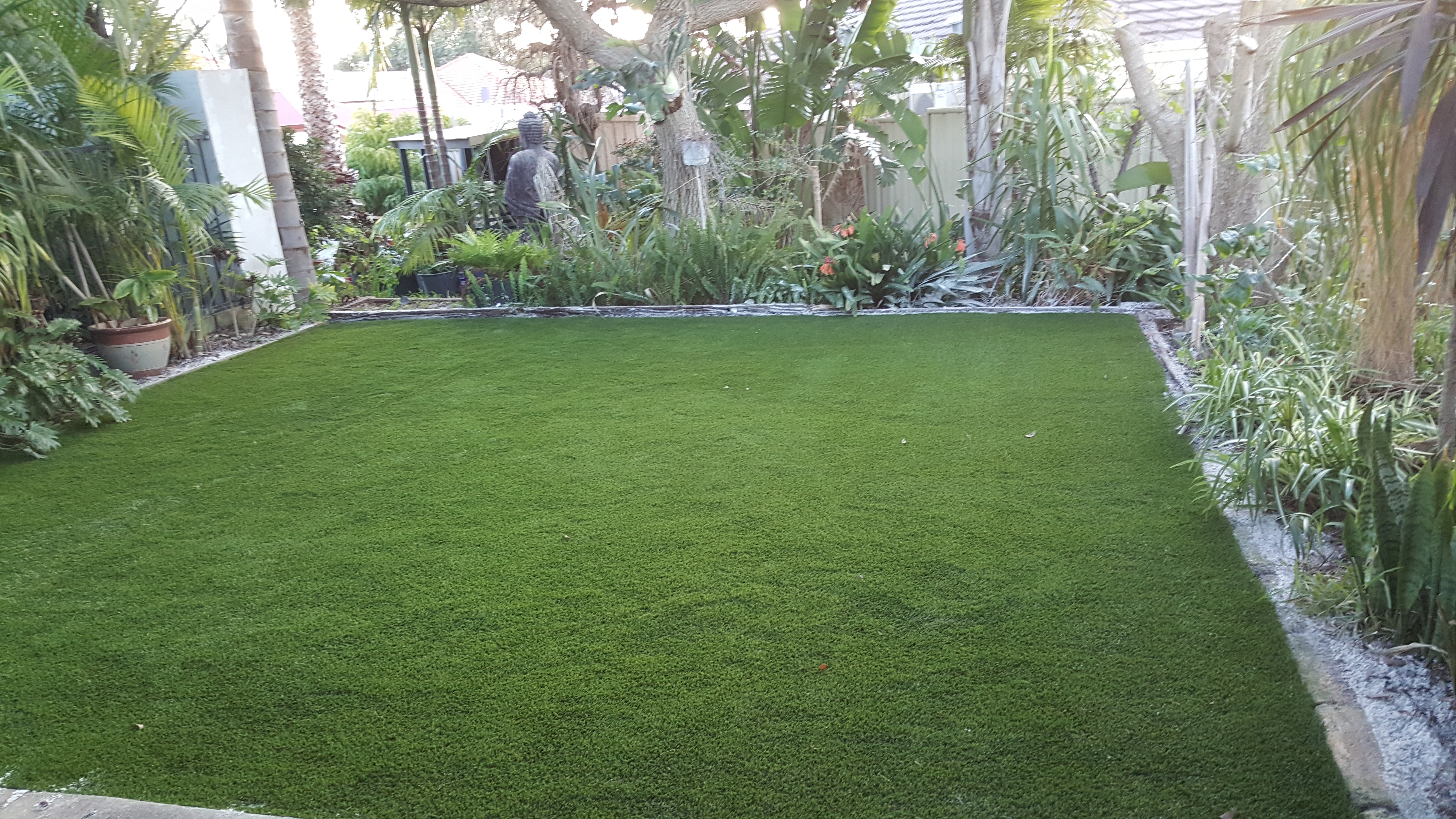 Tropical Oasis Synthetic Turf Installation in Floreat Perth