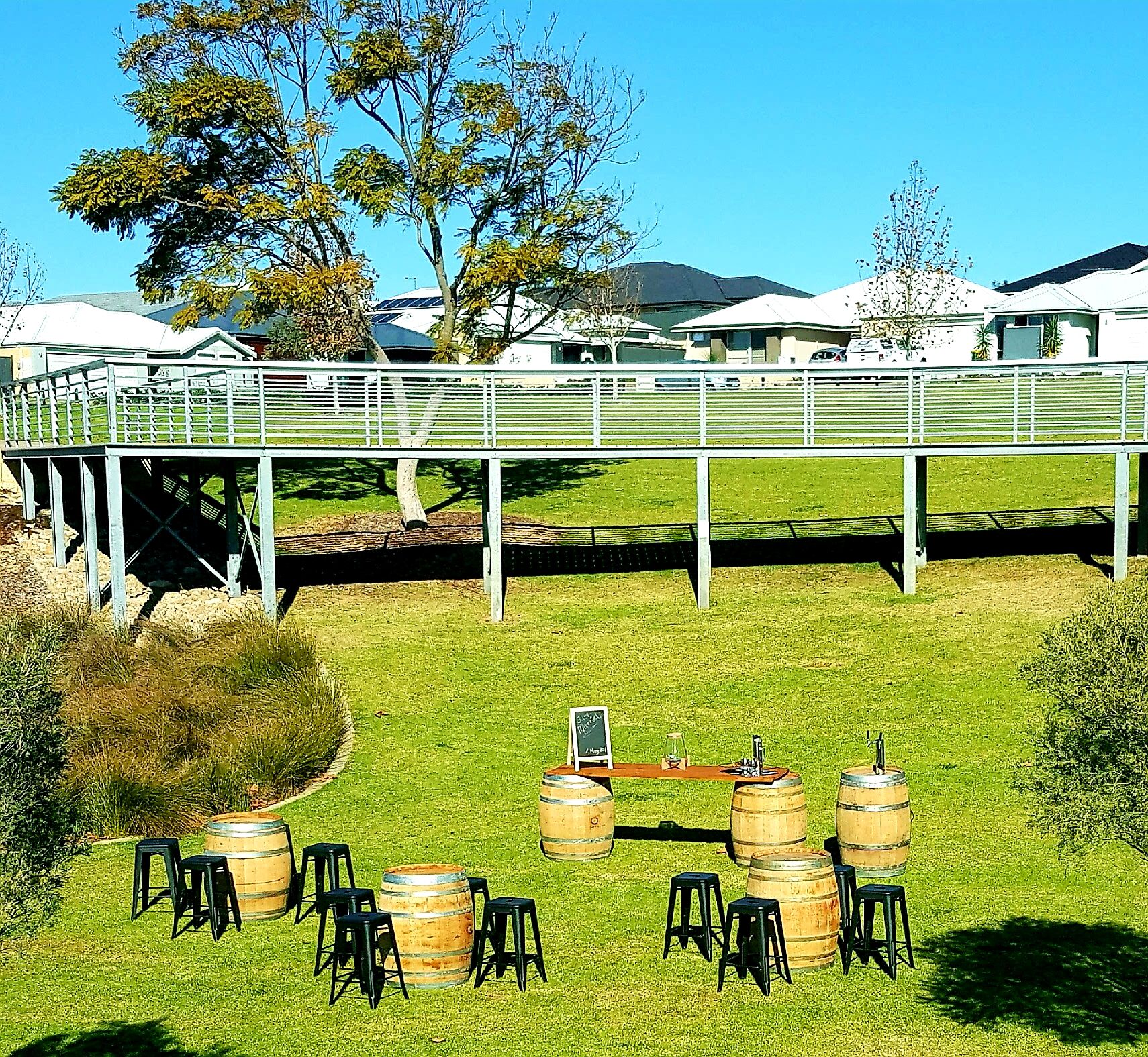 Tables / Chairs / Stools Marquee Hire Perth