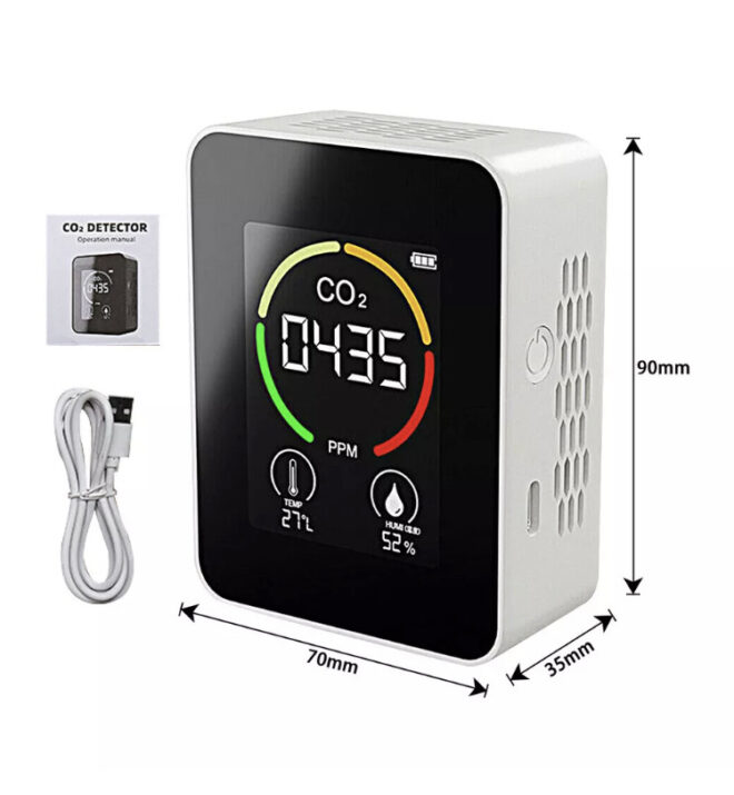 3 in 1 Carbon Dioxide Detector POER