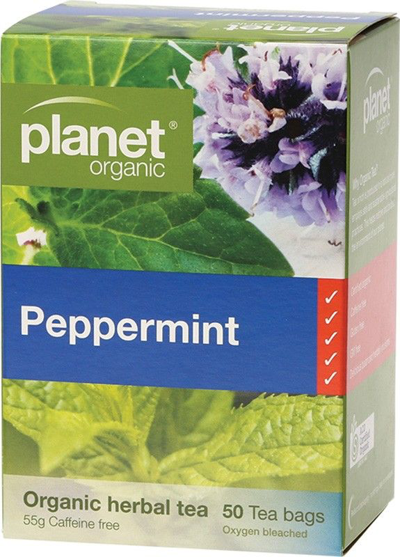 Peppermint Tea Bags 25 sachets Organic