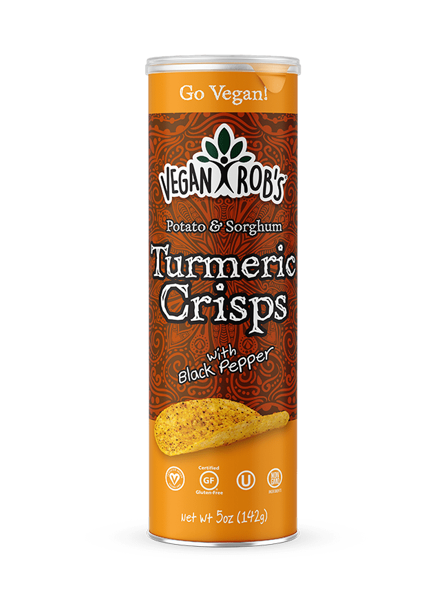 Tumeric Crisps Vegan Rob's 142g