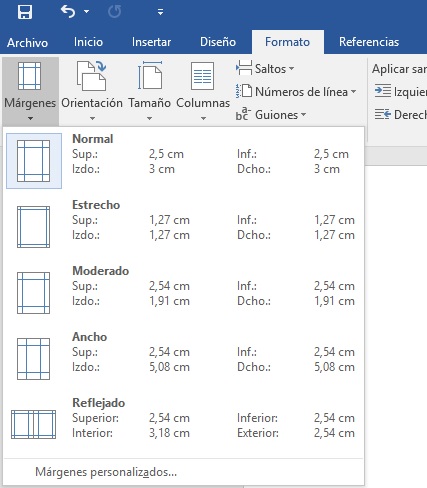 Aprende A Configurar El Diseno De Pagina Del Documento En Word Excel Contable