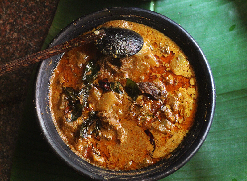 Kumbalanga Erachi Curry Ash Gourd cooked with Beef