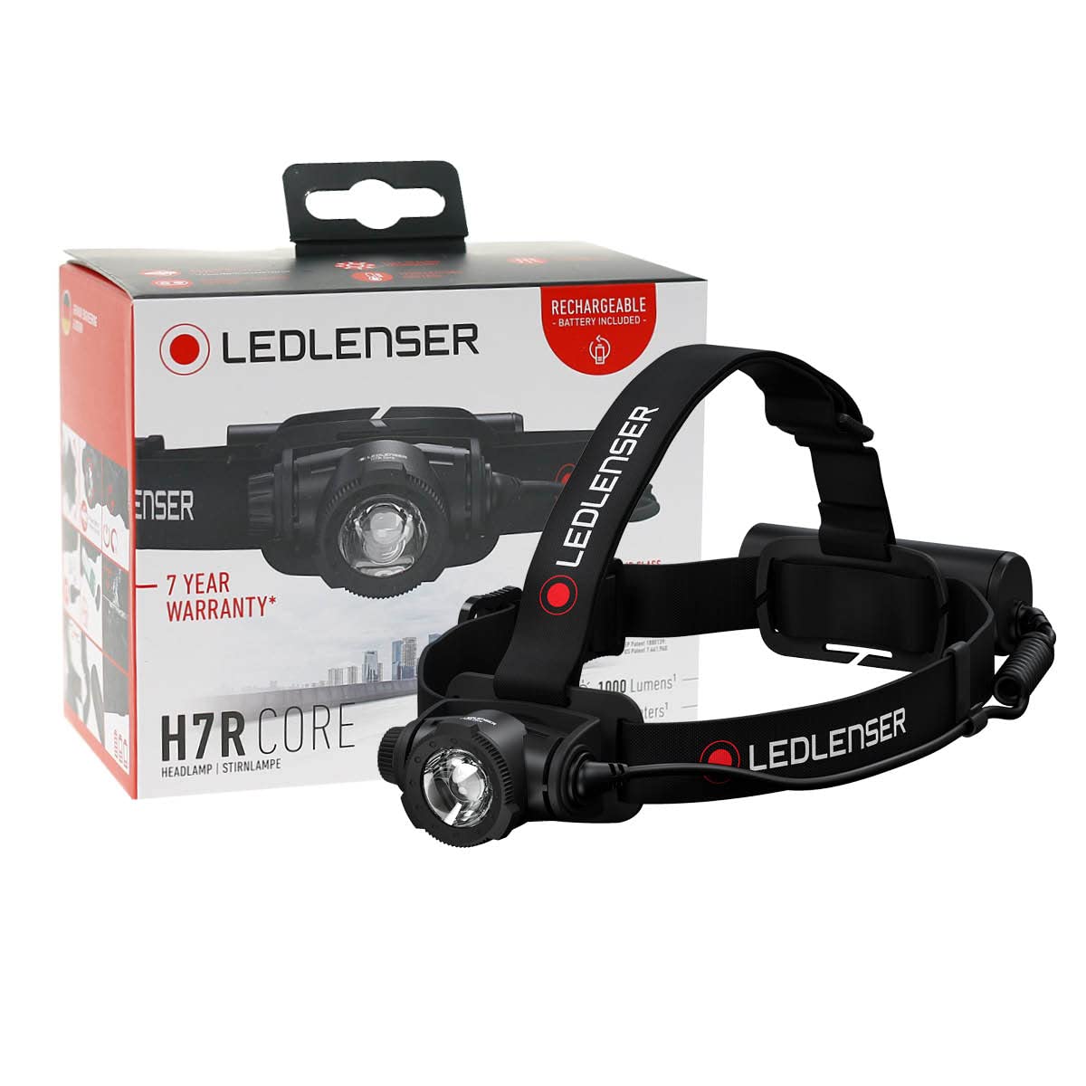 FRONTAL LED LENSER H7R CORE Pescaxaloc