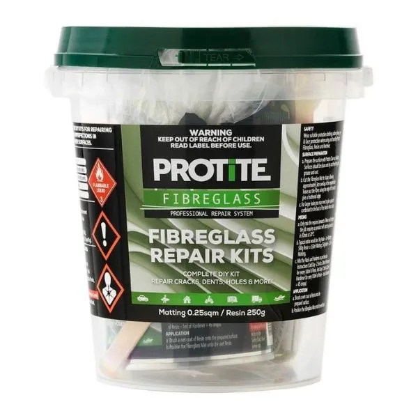 Protite Fibreglass Repair Kit Pestrol Australia