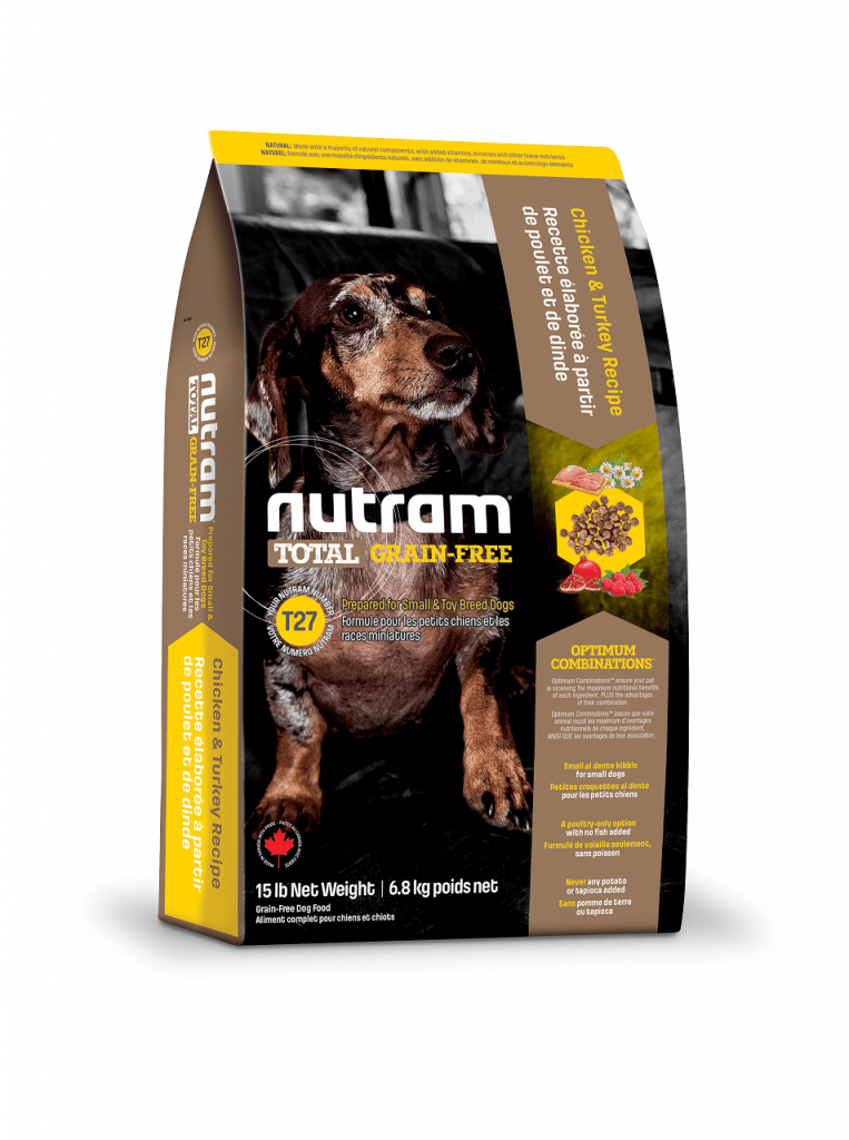 Nutram T27 and T28 Dog Diets Pet Age