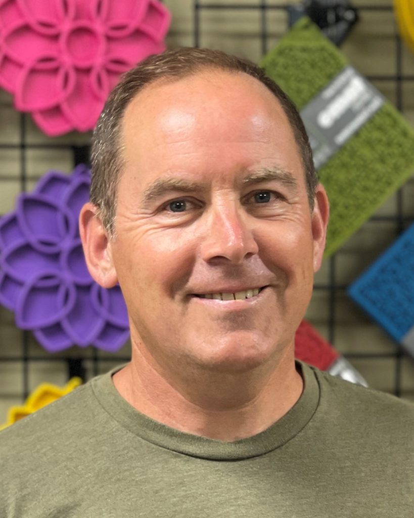 Adam Baker sodapup dog toy emat ecoin Pet Age