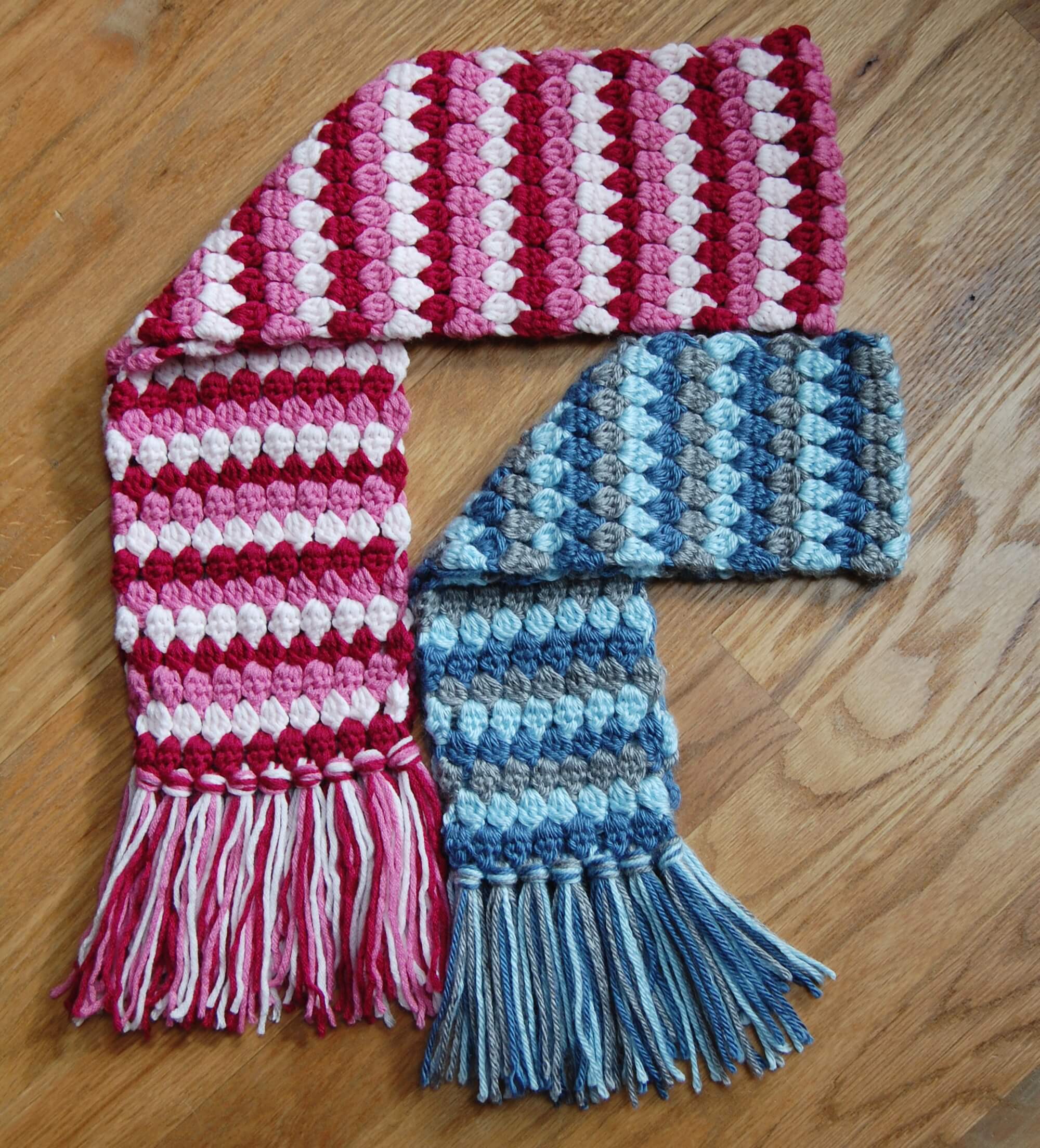 Chevron Ripple Scarf Crochet Pattern Petals to Picots