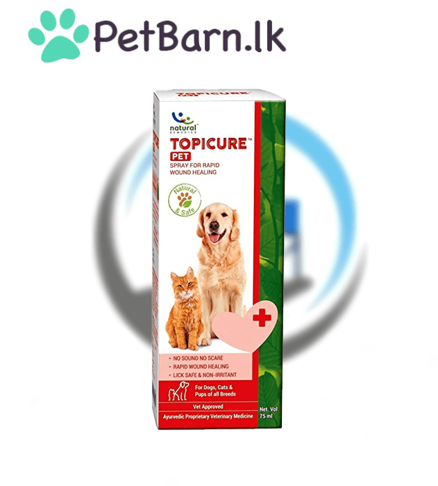 Natural Remedies Topicure Pet Spray 75ml Buy Online in Sri Lanka Pet