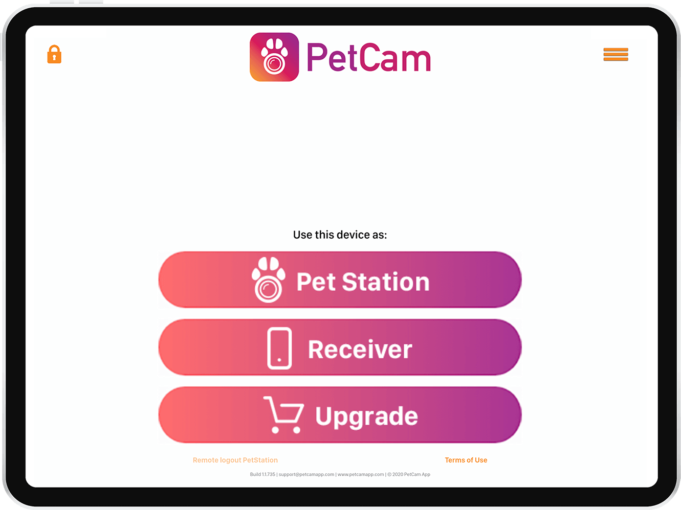 PetCam Gallery – Enjoy the Screenshots of PetCam App