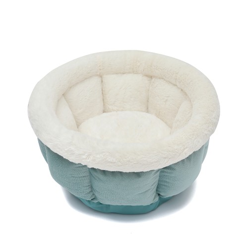 Bed for Small Dogs Round Cat Beds for Indoor Cats, Round Pet Bed for