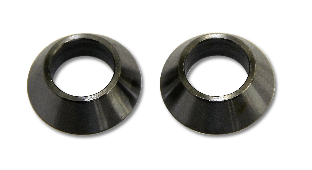 Part 1045 193548 Tapered Flat Top Perch Washer (pair) Pete & Jakes Hot Rod Parts