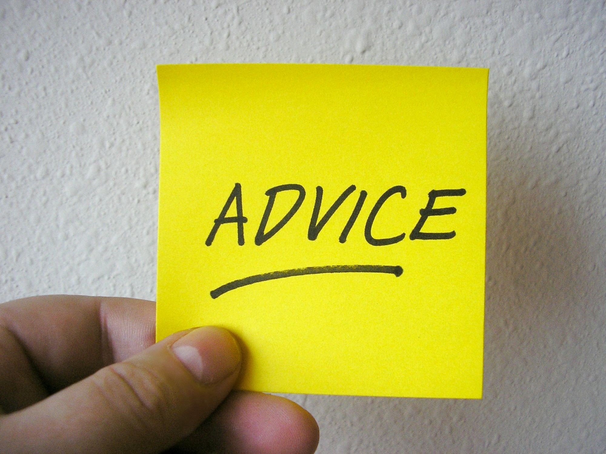 Ask for advice and act on it(05)