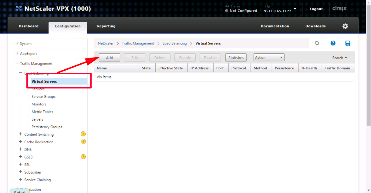 Citrix NetScaler SSL Offloading