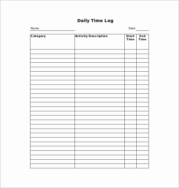 Work Hours Log Sheet Work Hours Log Sheet