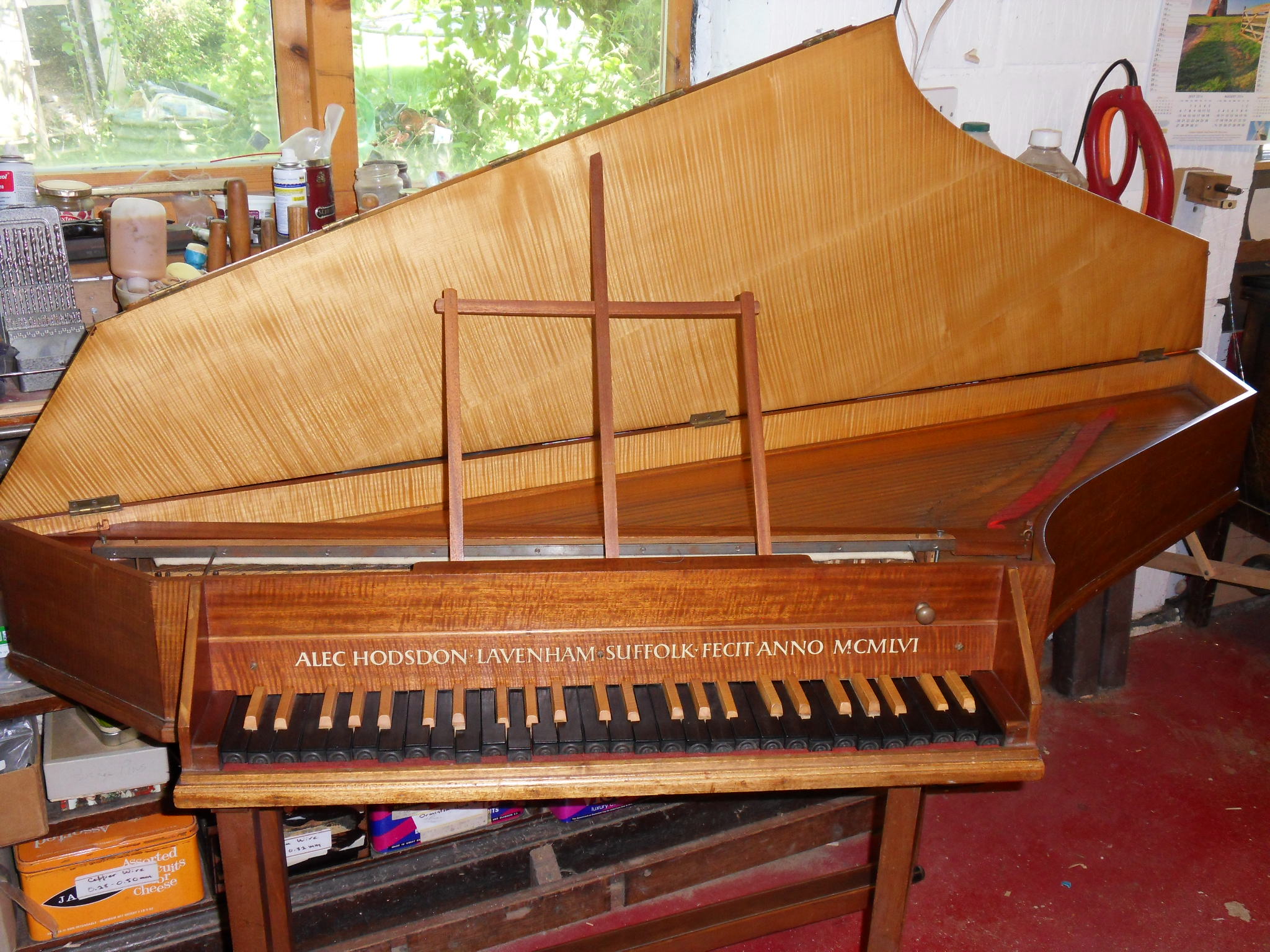 english harpsichord after thomas barton by peter barnes br ass strung
