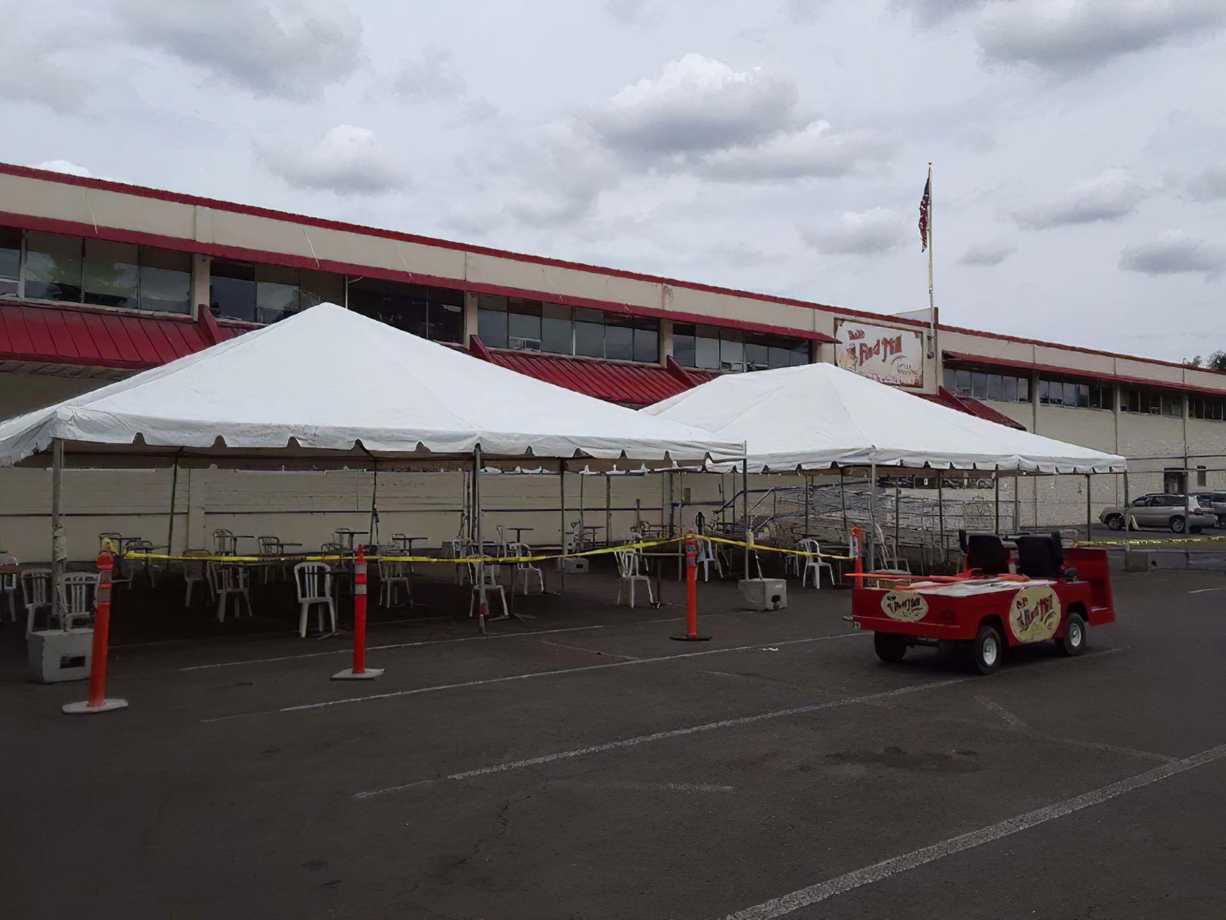 30x40 White Canopy Tent Peter Corvallis Productions Tent, Party