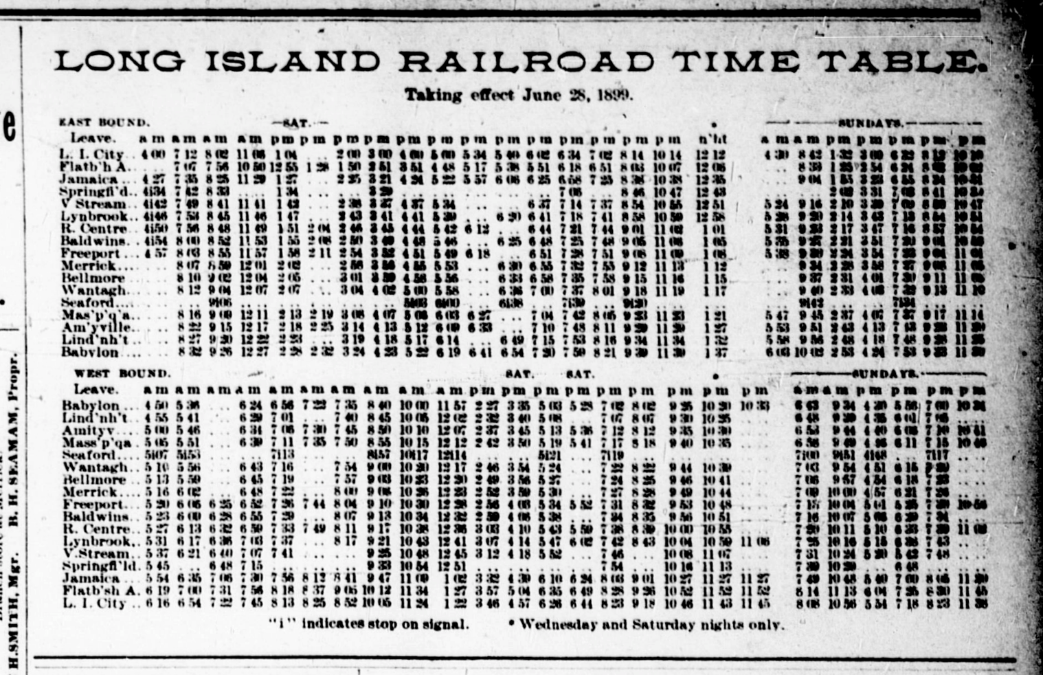 Mass Transit in Freeport Trains
