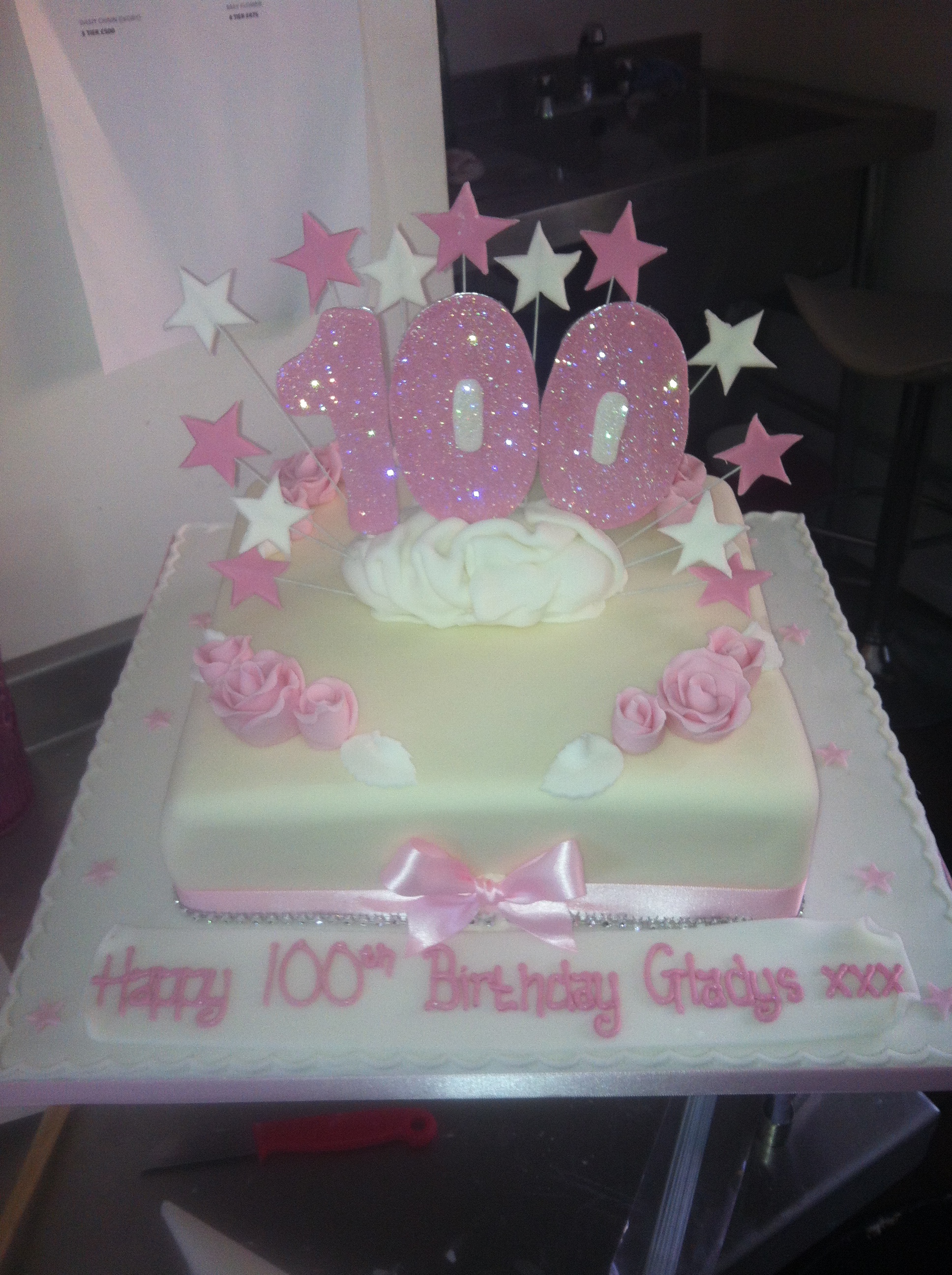 100th Birthday Cake Peter Herd