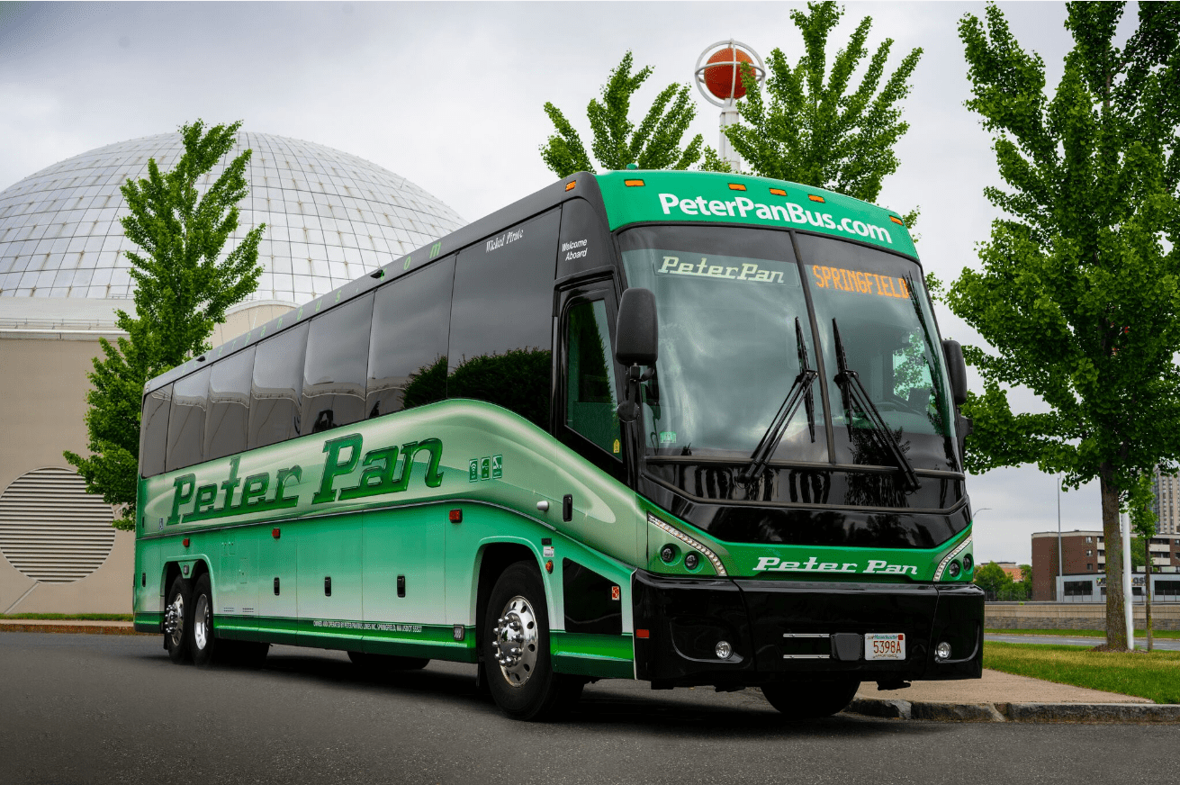 New York Charter Bus Rental Peter Pan Bus Peter Pan Bus Charter