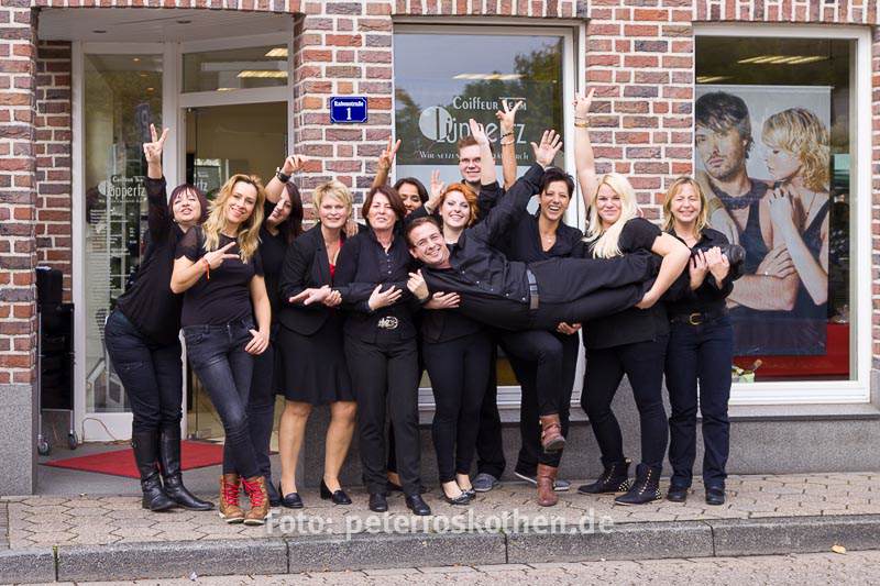 Firmenfotos Firmenfeier 20 Jahre Coiffeur Team Lüppertz