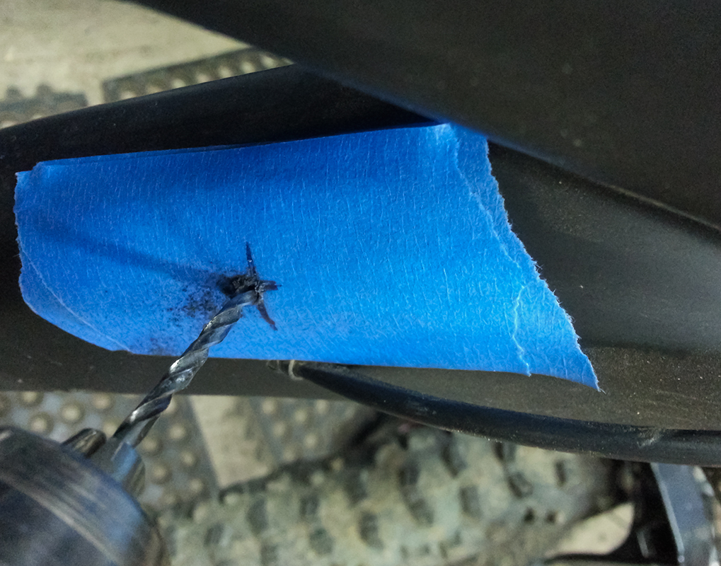 Drilling holes in perfectly good carbon fiber frames??? Peter Verdone