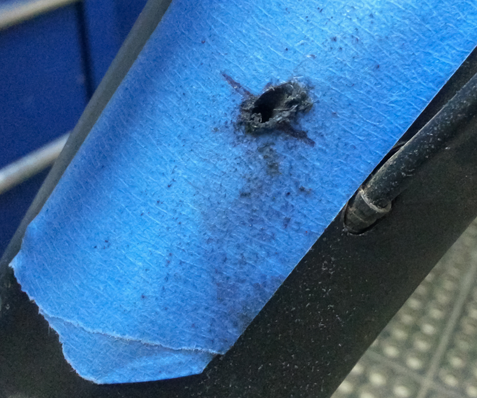 Drilling holes in perfectly good carbon fiber frames??? Peter Verdone