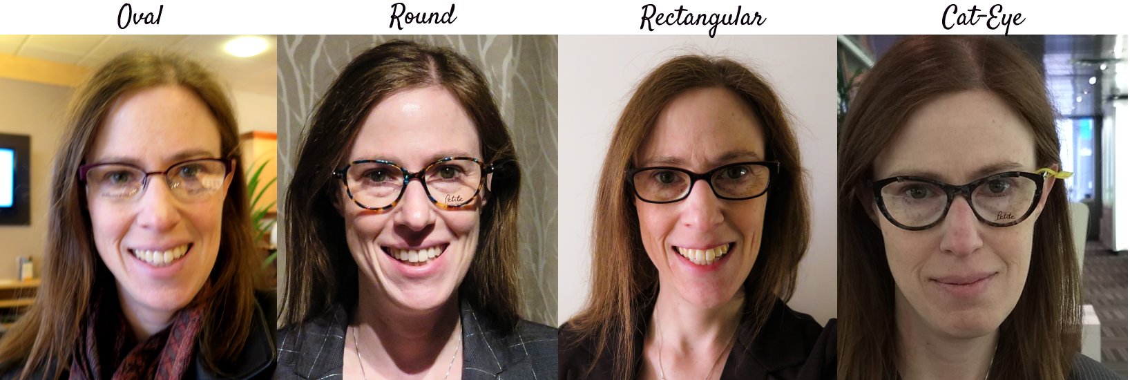 Petite eyeglasses for small faces La Petite Poire