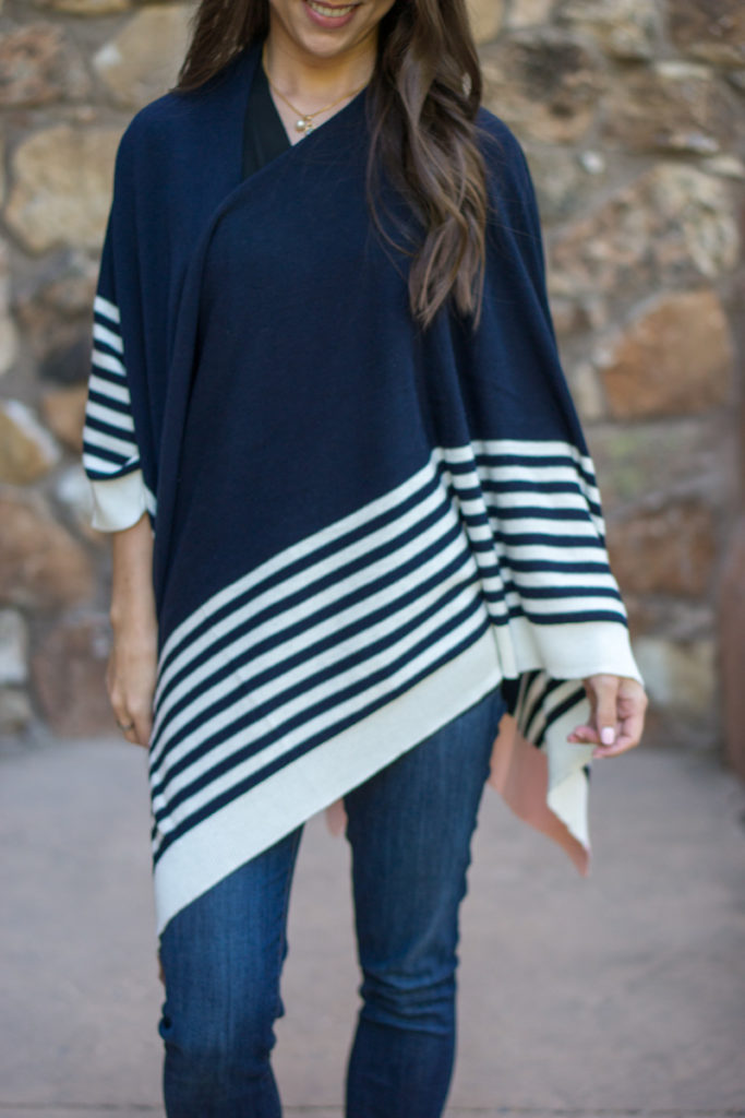 Talbots Wrap Ruana Review Petite Style Script