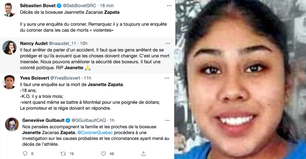 Plusieurs personnalités publiques commentent l'annonce du décès de