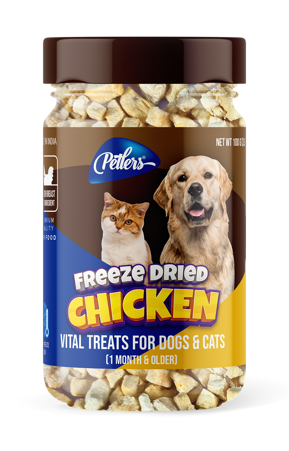 Petlers Freeze Dried Chicken Petlers