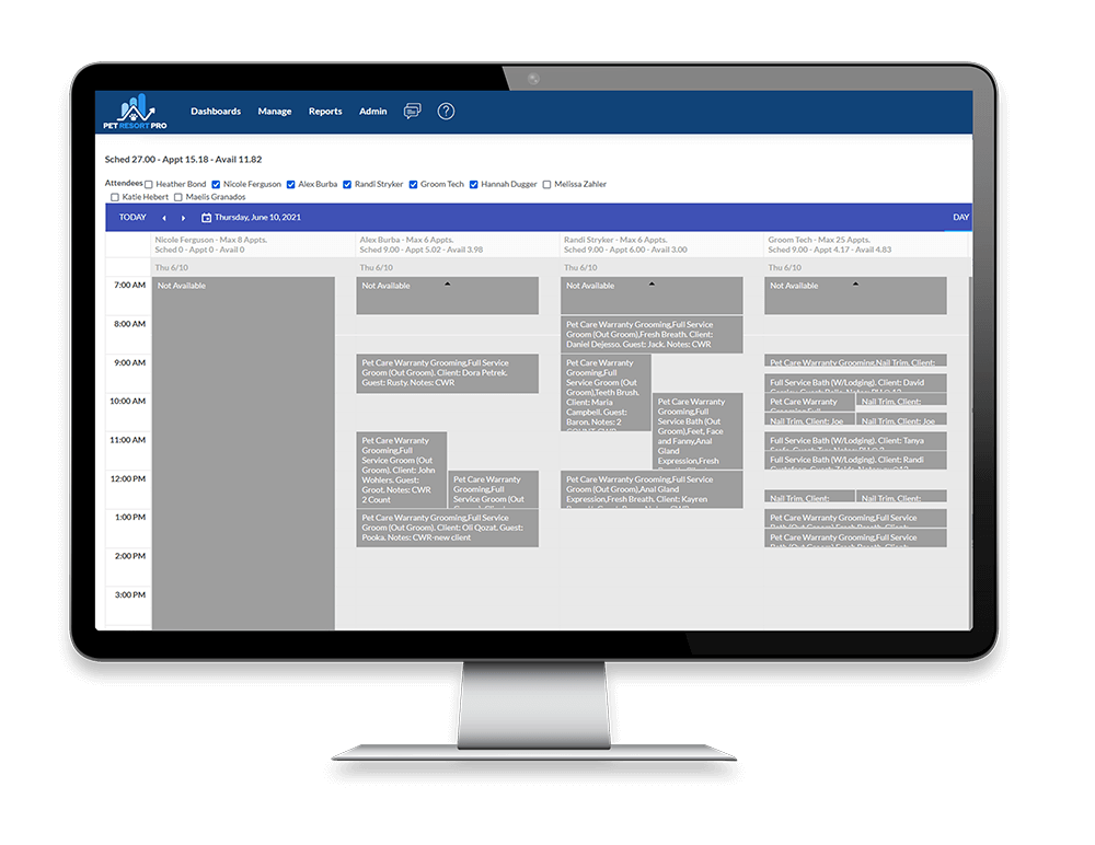 Pet Grooming Business Software Solutions Pet Resort Pro