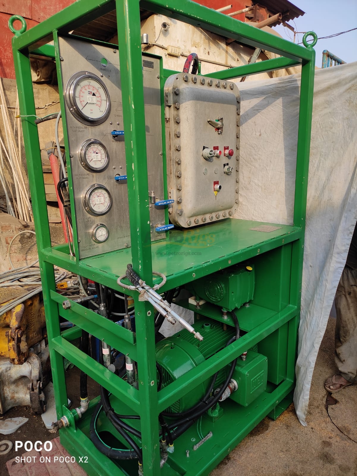 High Pressure Testing Unit ⋆