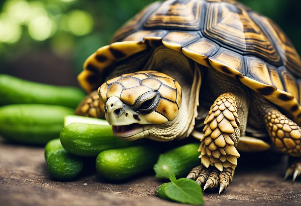 Can Sulcata Tortoises Eat Cucumbers? A Comprehensive Guide