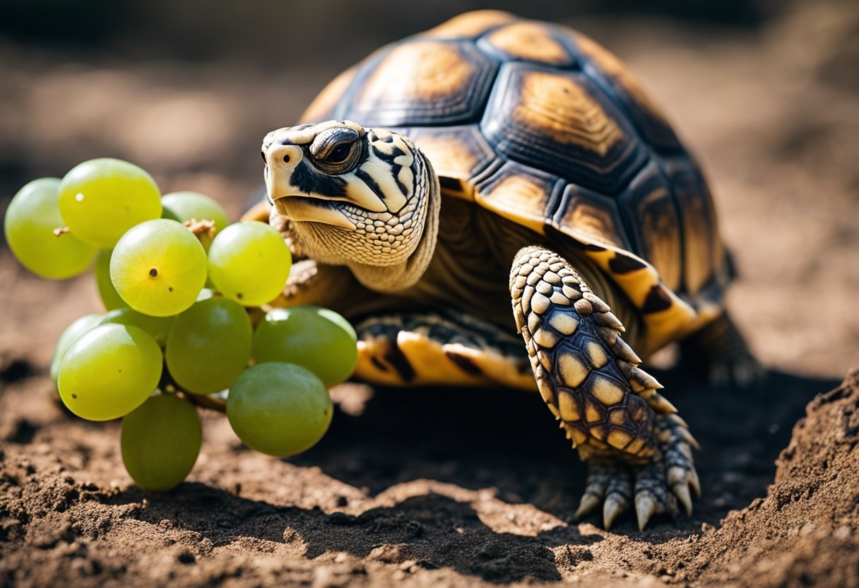 Can Sulcata Tortoises Eat Grapes? A Comprehensive Guide