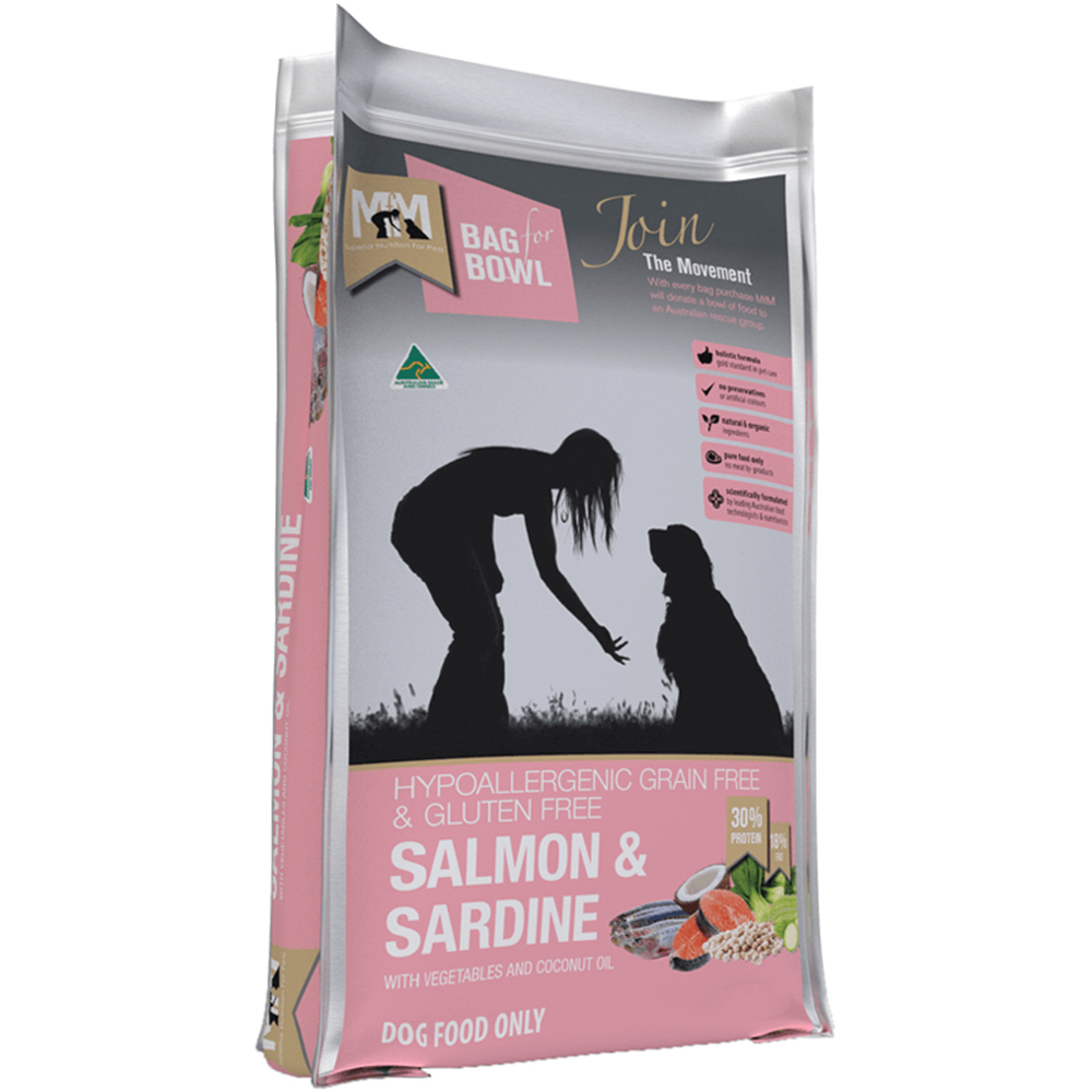 MFM Grain Free & Gluten Free Salmon & Sardine Dog Food 3 Sizes