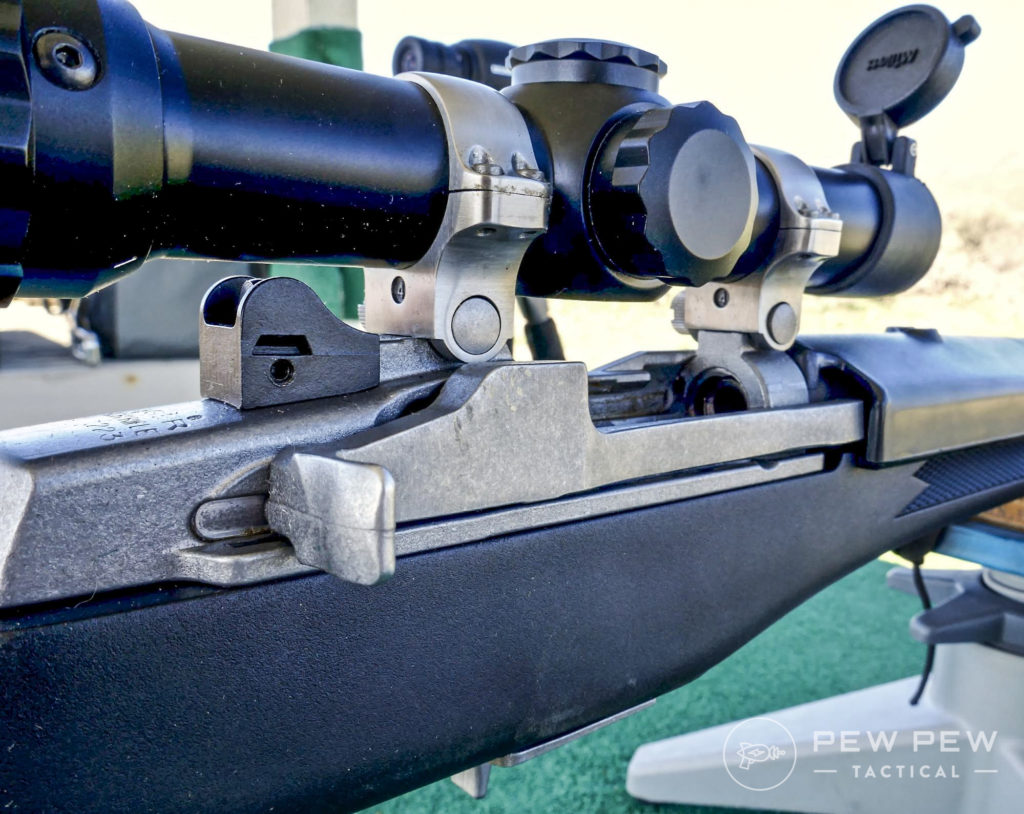 Ruger Mini 14 Rifle Custom Picatinny Rail Scope Base Scope Mount Scope
