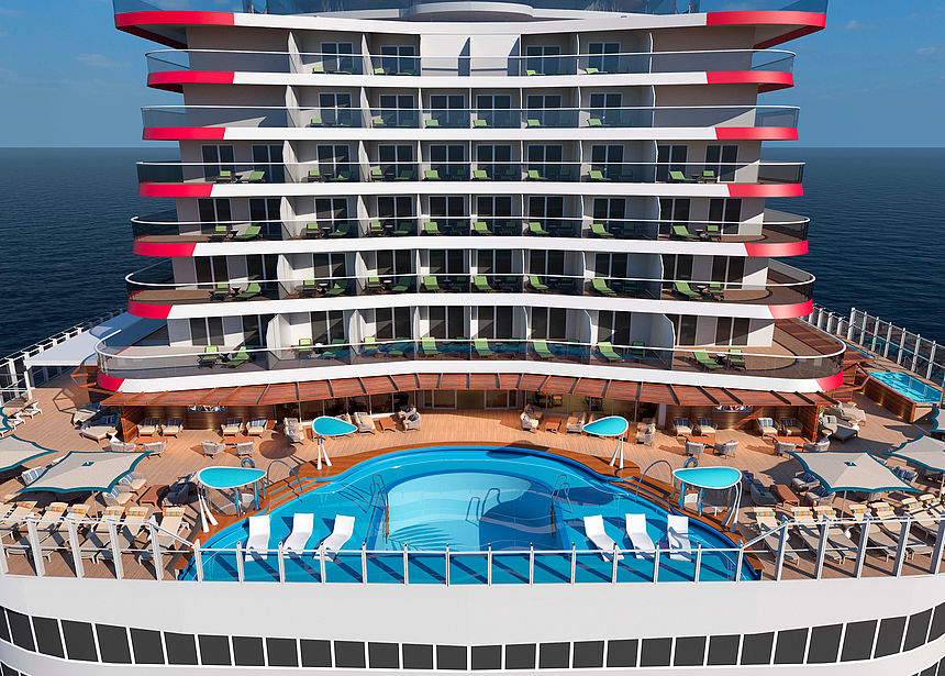 TSS Mardi Gras, Carnival Cruise Line, Orlando, Florida, USA