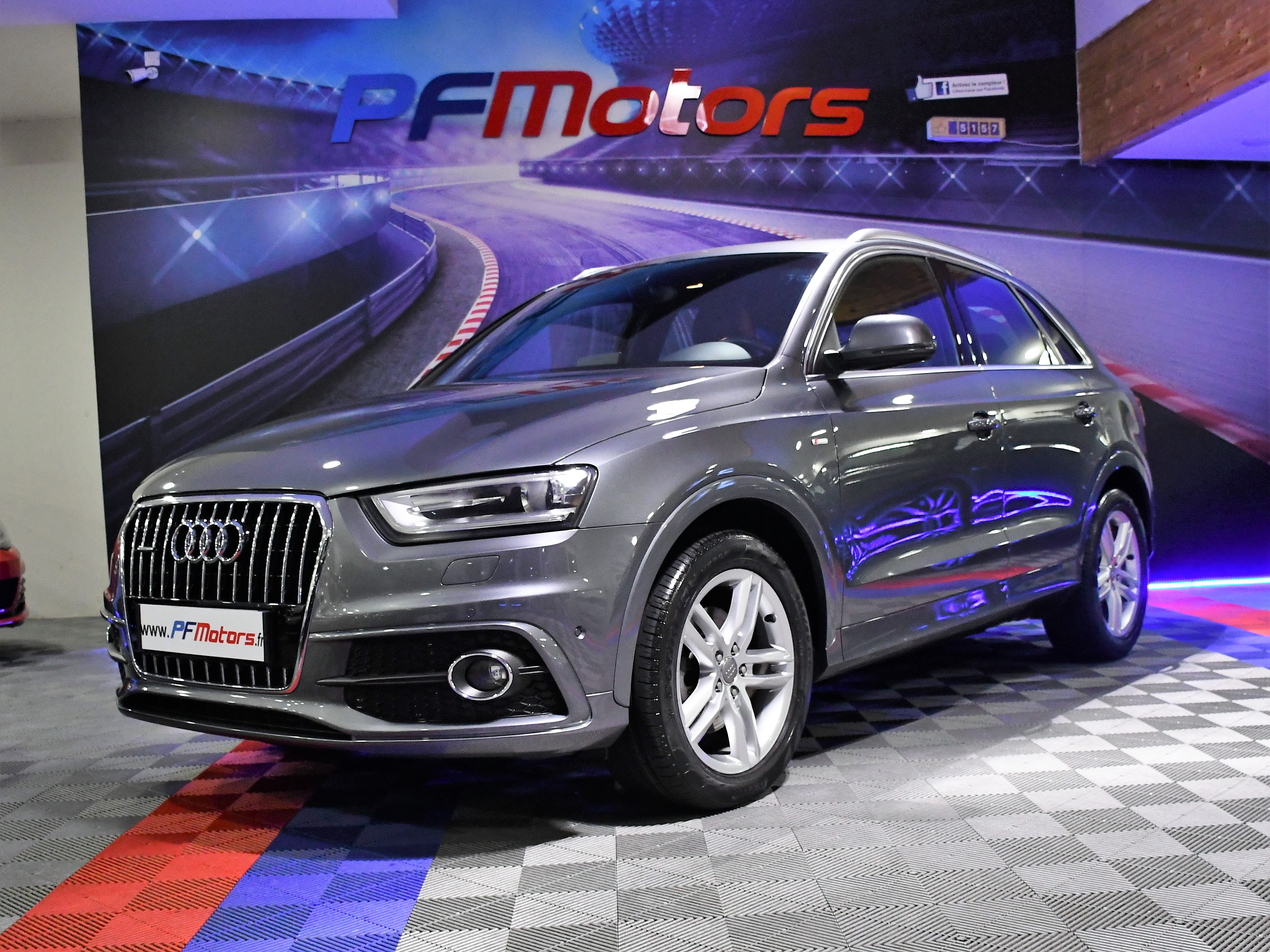 Audi Q3 SLine 2.0 TDI 177 Quattro Stronic GPS Parc assist Drive