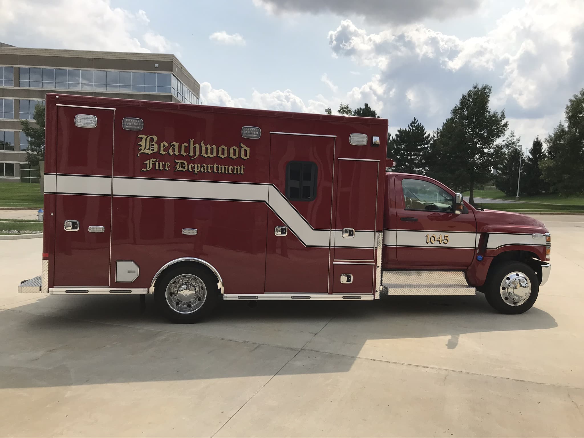 City of Beachwood Fire Department, Beachwood Ohio, Cuyahoga County. 2020 International CV Life