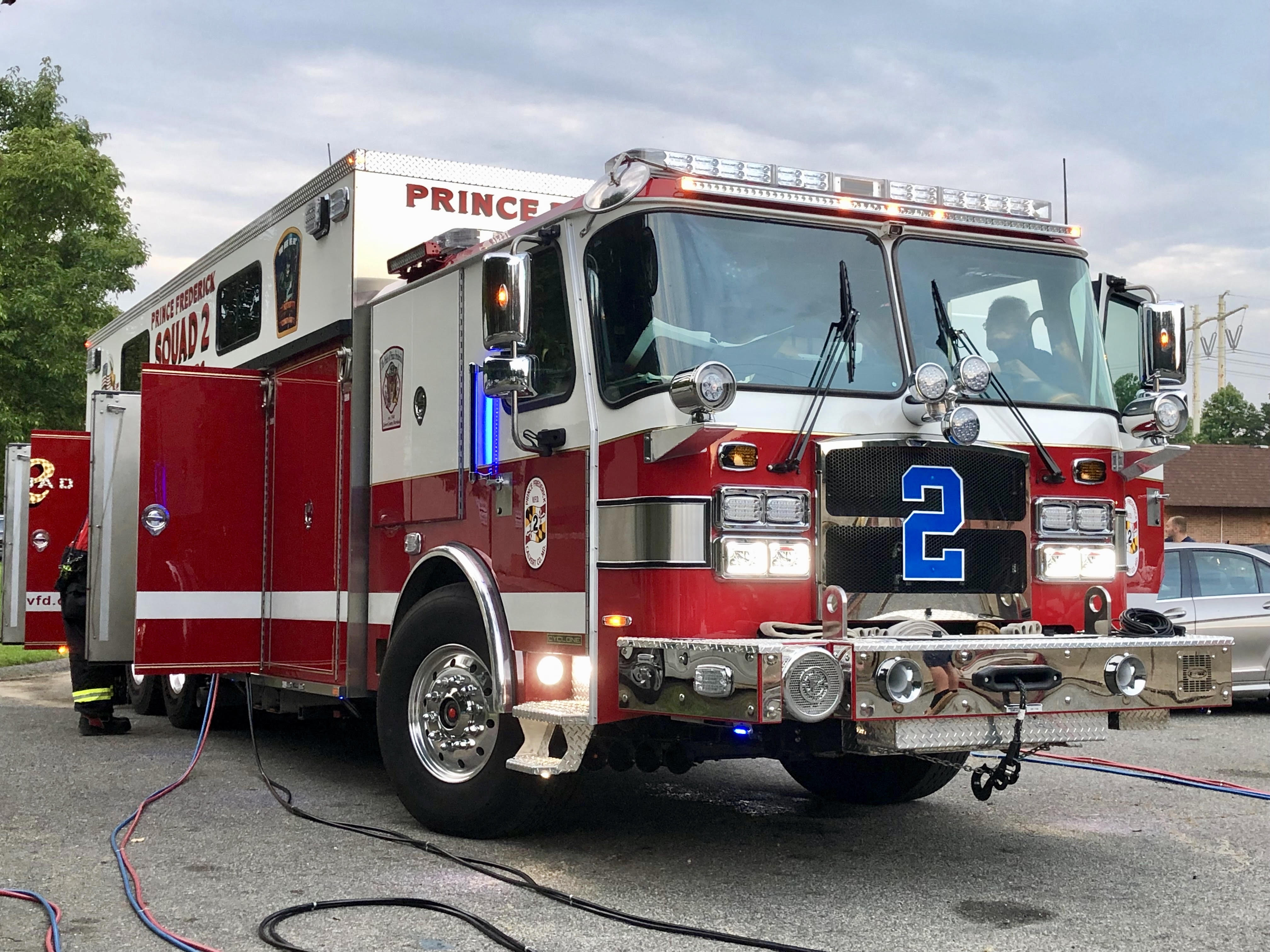 Squad 2 Prince Frederick Volunteer Fire Department
